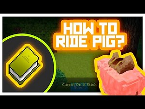 RealmCraft #GameTutorials - How to ride? (Pig riding)