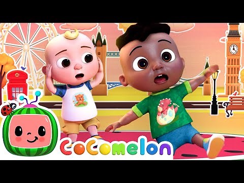 London Bridge Is Falling Down Dance!🎶 | Dance Party | Fun CoComelon Nursery Rhymes & Kids Songs