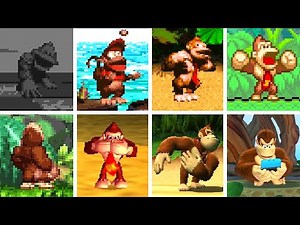 Evolution Of Donkey Kong Idle Animations (1994-today)