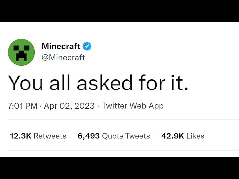 Mojang added a NEW Dimension...