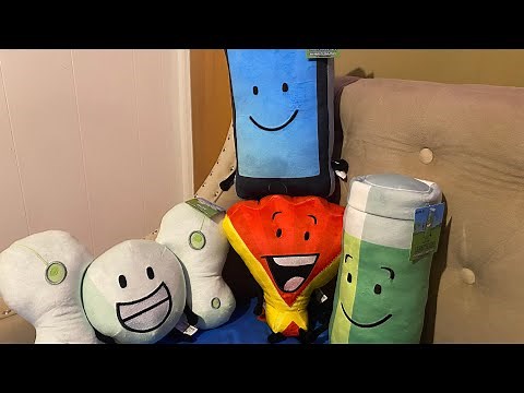 Inanimate Insanity: Bot, Test Tube, Fan and Mephone4 Plushies