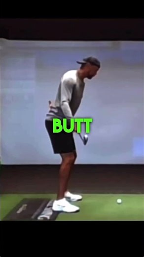 Tiger Woods early extension FIX ⛳️ #golfexercise #golf #golftraining #tigerwoods