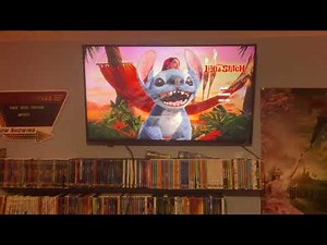 Menu walkthrough of Lilo & Stitch 2025 dvd
