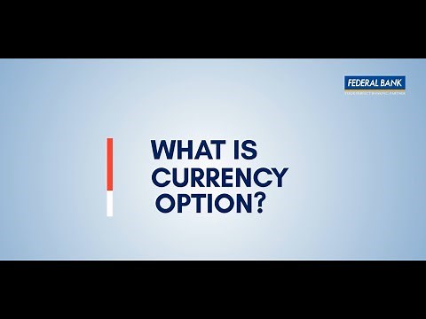 What is Currency option?