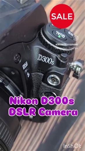 Nikon D300s DSLR Camera with AF-S DX 18–135mm Lens SK69....#photography #skcamera #nikon #nikond300s