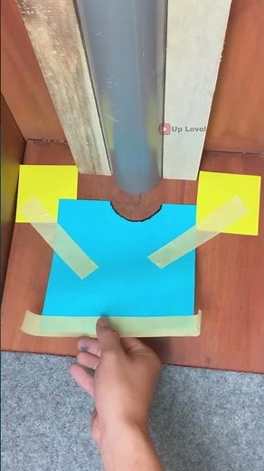 How to Cut Carpet Around Pipes Like a Pro! 🔧🧩 #CarpetHacks #DIYFlooring #SatisfyingCuts