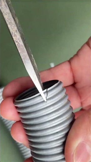 Easy Way to Fix and Connect a Broken Corrugated Hose
