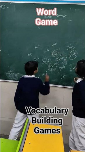 vocabulary building game word formation activity