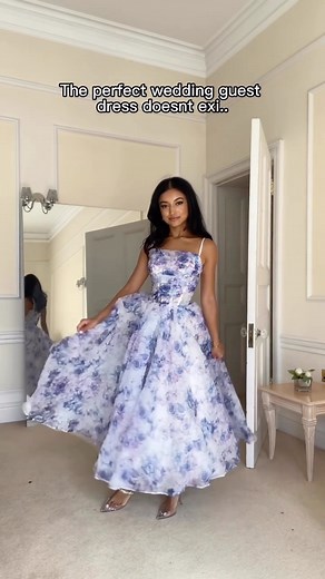 milla on Instagram: "You can’t go wrong with floral pattern  Art. N: 400-11 #itsmilladress #milla_mood #Milla #milla_squad #princessaesthetic #MillaNova #ballgown #bridesmaiddress #lifestyle #fairytaledress #outfitideas #promdress"