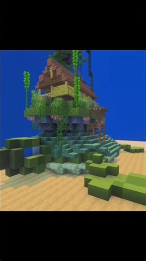 Seaturtle house Minecraft