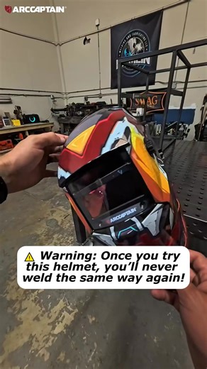  See Welding Like Never Before!  Pro-Level Vision in ONE Helmet ✅ 3-in-1: Weld / Cut / Grind ✅ Fully Adjustable + All Accessories Included  Comfort. Clarity. Confidence. #WeldingHelmet #WeldingGear #WeldingTools #WeldingSafety | Arccaptain | Facebook