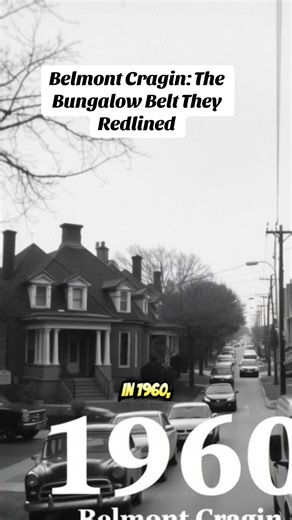 In 1960, Belmont Cragin was 99% white — a Northwest Side bungalow belt powered by union factory jobs at Zenith, Schwinn, and Brach’s. But behind the stability was a system built on redlining. The Home Owners’ Loan Corporation graded the neighborhood “C-Yellow,” while nearby Black neighborhoods were marked “D-Red.” Factories closed. Wealth stalled. Demographics shifted. Today Belmont Cragin is 77% Latino — but the bungalows still hold the receipts. This is the untold story of how banks drew the l