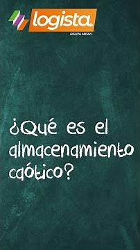 ¿Qué es almacenamiento caótico?