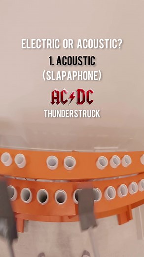 AC/DC Thunderstruck - Electric or Acoustic? Music Instrument Comparison