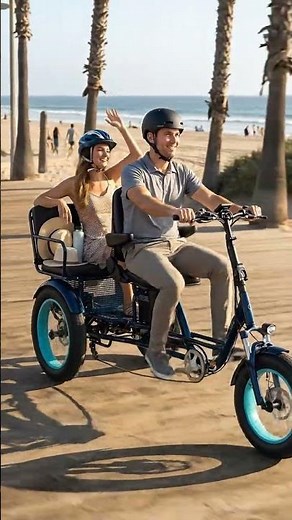 EVRYjourney Recumbent EBike Rickshaw 750w
