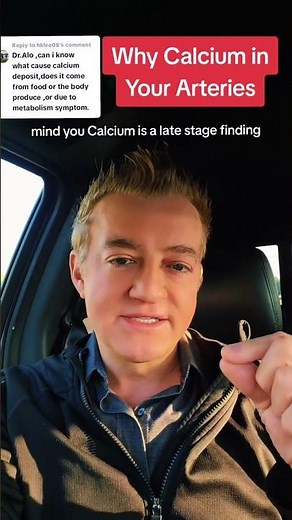 Why Calcium in Your Arteries? How does calcium get in your arteries? #ascvd #calcium #heartdisease