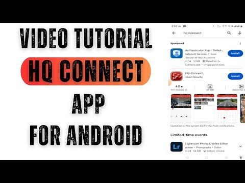 HQ-Connect App| How to Install & Configure HQ-Connect App for Android Devices