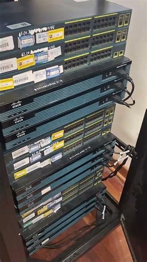 Cisco Router 2800 Cisco Switch Catalyst 2960 #ciscorouter #ciscoswitch #cisco