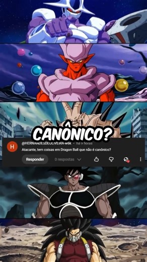 🤔TUDO É CANÔNICO EM DRAGON BALL? #dragonballsuper #dragonballz #dbsuper #DBS #DBZ