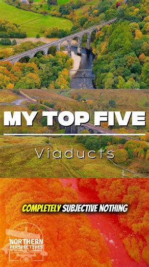 You know I love a viaduct, so I’ve whittled it down to a personal top five. Completely subjective - nothing to do with size, fame, engineering stats, or how many arches it’s got. Just the ones that hit me right when I’m there, and especially when I’m looking at them from the air. #NorthernPerspectives #fblifestyle #Viaducts | Northern Perspectives