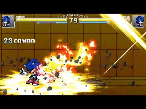 Super Sonic 2 / Starfall Super Sonic - Wild Rush Skill - JUS MUGEN