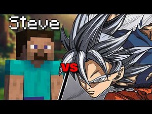 can Steve really beat Goku?