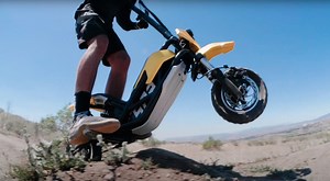 Transformer E-Scooter Is Also a Powerful Motorbike, Built for Rugged Terrains