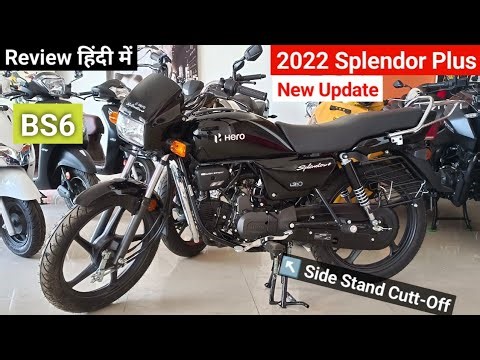 2022 New Hero Splendor Plus Bs6 All Black Review | On Road Price Mileage Features | splendor plus
