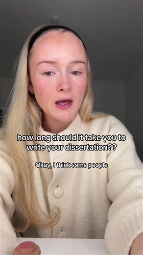 How Long Should Writing Your Dissertation Take?