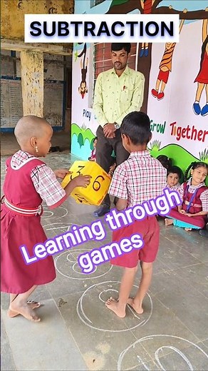 SUBTRACTION - Learning Through Games | Teacher Innovation Ideas #teaching_strategies #subtraction