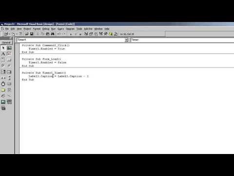 VB6 - Simple Countdown Timer