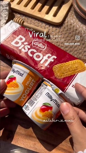 Viral Two Ingredient Cheesecake ✨ #viral #twoingredients #cheesecake #asmr