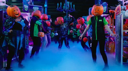 Asda aiming to resurrect Halloween spirit with head-spinning pumpkin ad