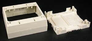 Wiremold 2348-2 2 Gang Device Box