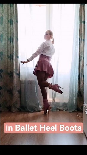 in Ballet Heel Boots...