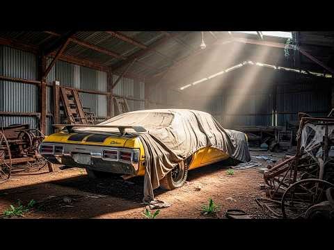 Hidden Barn Full of Abandoned American Muscle Cars!