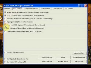 Tutorial hdl patch v0.8b gui untuk ps2