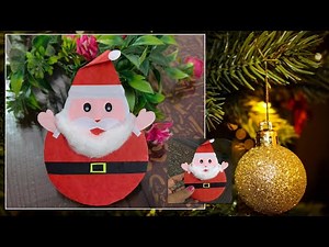 Diy/ How to make santa clause 🎄/ Christmas craft/ easy paper santa making ideas 🎁 🎁🎄
