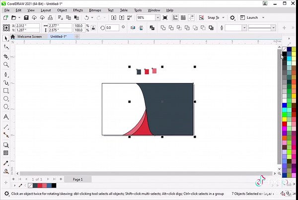 Visiting Card Design Tutorial in CorelDraw