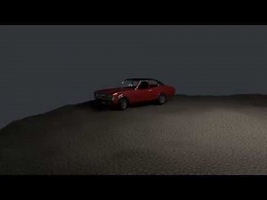 Blender car suspension rig test.