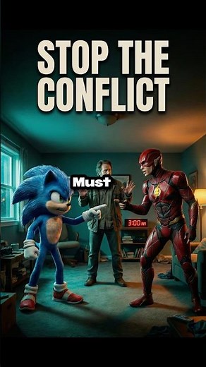 Follow these rules if flash and sonic are arguing about who’s faster