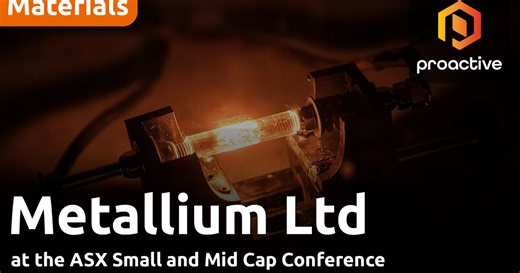 Metallium nears first US plant launch to tackle critical metals supply - ASX SMIDcaps