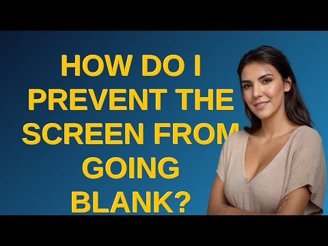 Raspberrypi: How do I prevent the screen from going blank?