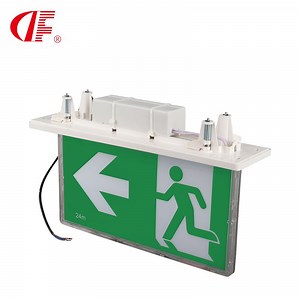 [Hot Item] Ceiling-Mounted Recessed 3W 180 Minutes PC ABS LED Emergency Light Exit Sign