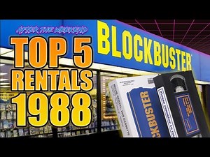 Blockbuster Video: Top 5 Video Rentals of 1988 | Countdown from 5 to 1