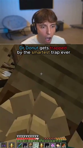 Dr Donut gets trapped by the smartest trap EVER🤓