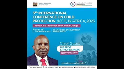 3RD INTERNATIONAL CONFERENCE ON CHILD PROTECTION (ICCP) IN AFRICA, 2025 | Ruth Kibutu