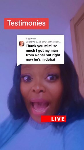 Replying to @user69867368021310 Testimonies join my live for speed dating