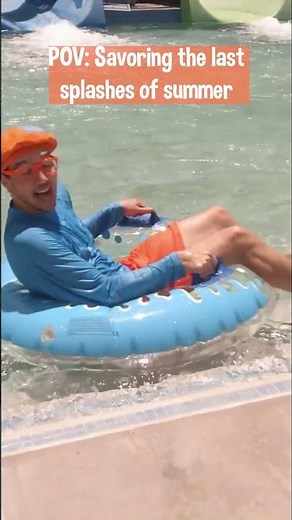 Blippi’s Biggest Splash Yet – Sliding, Laughing, and Soaking Up the Fun! 🌈