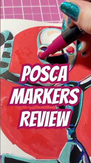 POSCA MARKERS My first Paint Markers I Ever Worked With